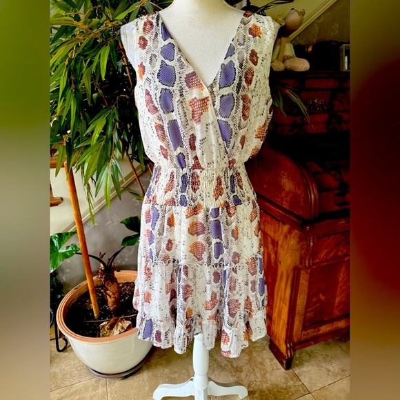 Sophie and Kate snake print dress size M fully lined excellent condition - Picture 11 of 11